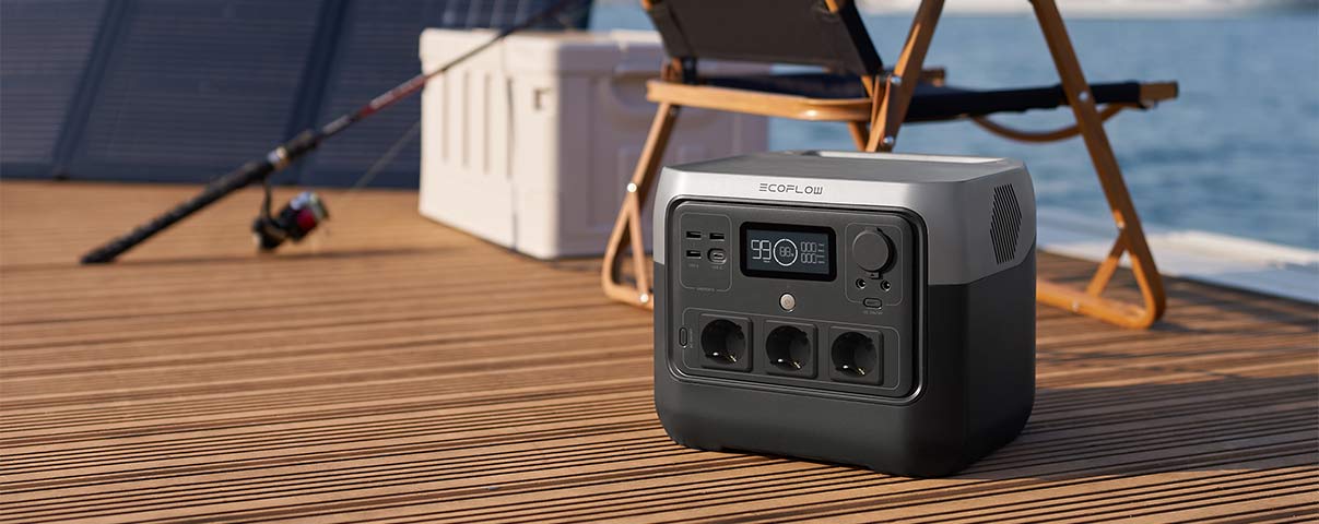 Где можно использовать зарядную станцию EcoFlow?